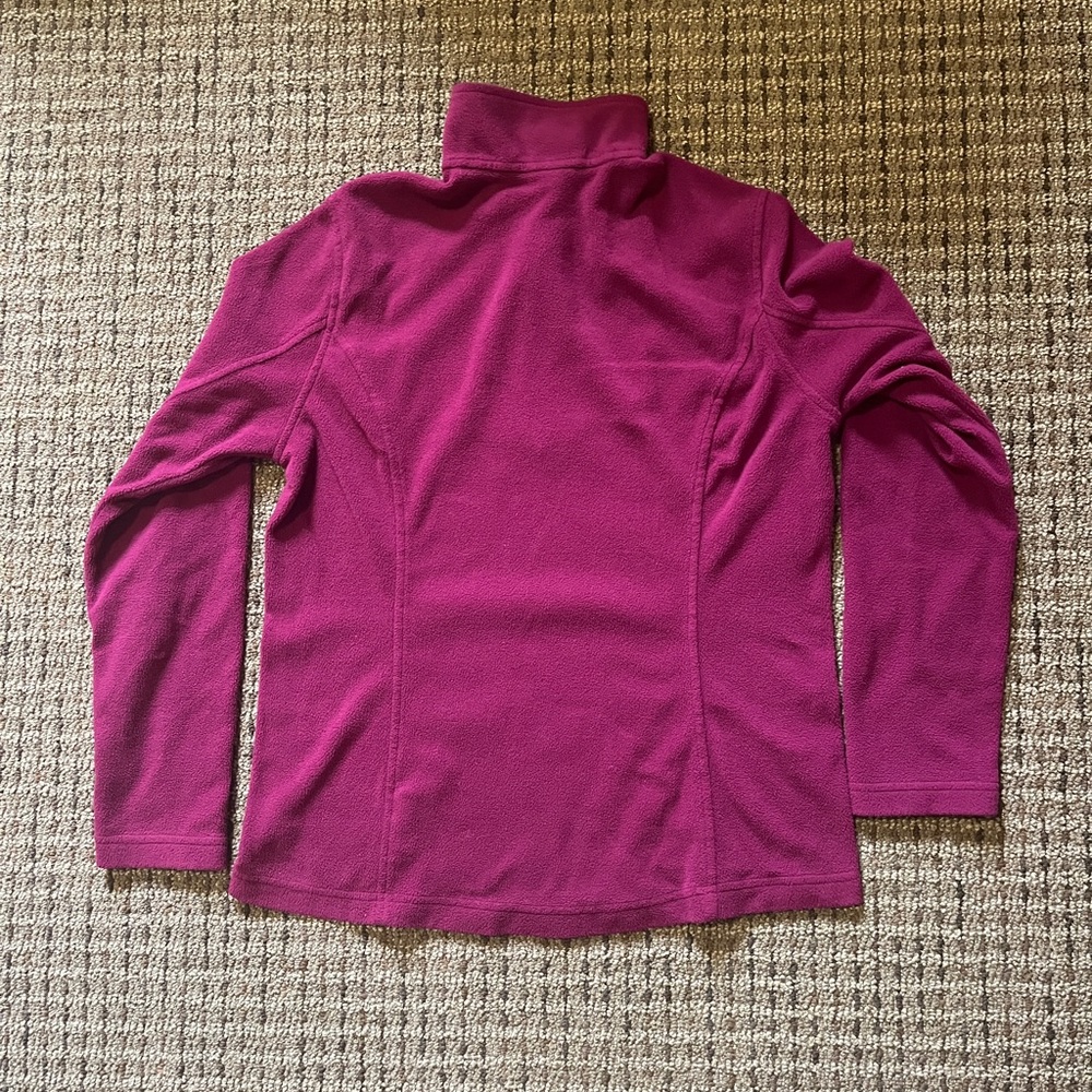 Lands’ End Quarter Zip Fleece - Picture 2 of 3
